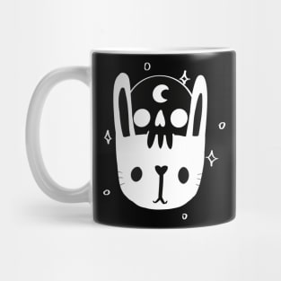 harajuku cute bunny skull Mug